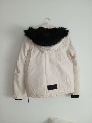 Anorak blanco roto niña talla S