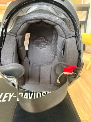 2 CASCOS Harley Davidson Delton Negro Talla XL y S