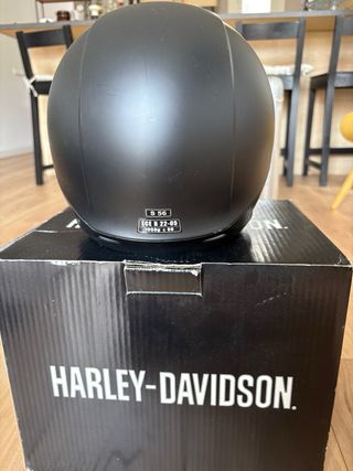 2 CASCOS Harley Davidson Delton Negro Talla XL y S