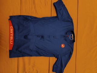 Maillot Castelli azul talla L