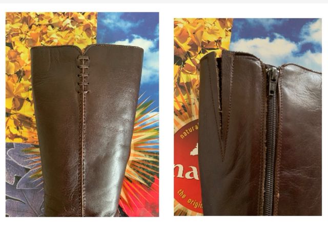 Bota alta mujer NATURE marrón