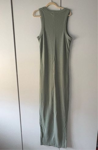 Stradivarius Vestido largo Etiqueta