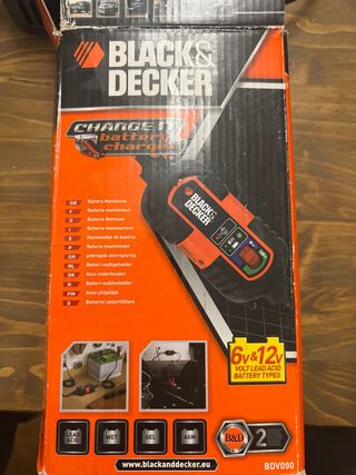 Cargador Batería Black&Decker 6V/12V