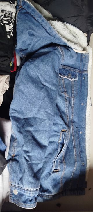 Chaqueta vaquera capucha