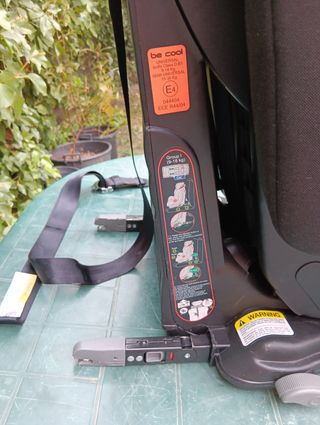 Silla de coche be cool Thunder con Isofix