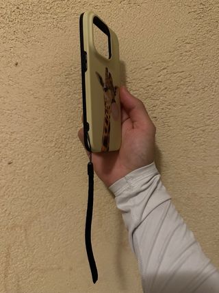 Funda iPhone 14 Pro Jirafa con Chicle