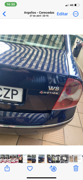 Volkswagen Passat w-8 automático 275HP ,cuero 4x4 