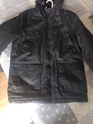 Chaqueta negra hombre