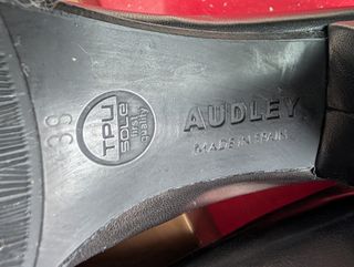 Zapatos Negros Tacon Alto Audley Talla 39