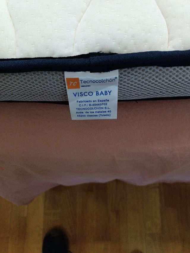 Colchón para mini cuna