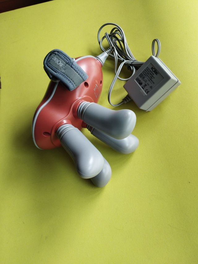 Masajeador Solac con adaptador