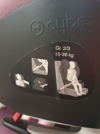 Sillón de coche Cybex con Isofix