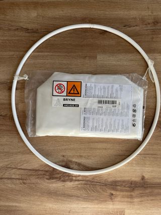 Mosquitera de techo blanca