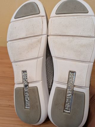 Zapatillas Michael Kors plateadas