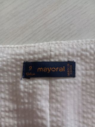 Gilet Mayoral a righe