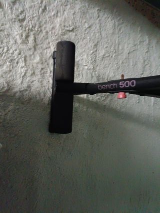 Banco de pesas en buen estado