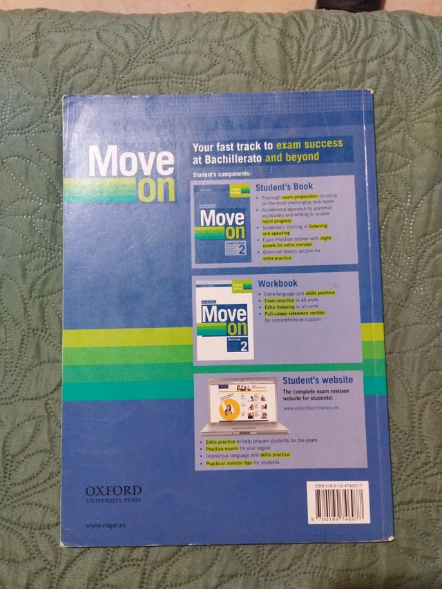 Libro Inglés 2° Bahillrato Move On