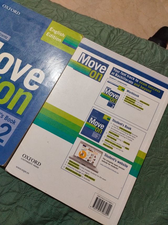 Libro Inglés 2° Bahillrato Move On