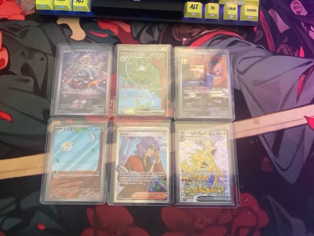 Cartas Pokémon EX Coreano, Castellano, Francés