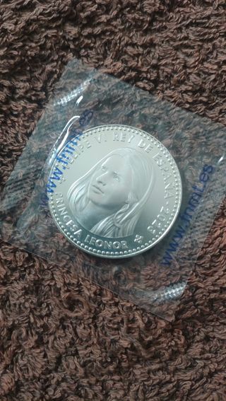 Moneda 40€ 18 Aniversario Princesa Leonor