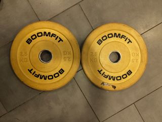 2 Discos de Competición 2.5Kg BOOMFIT