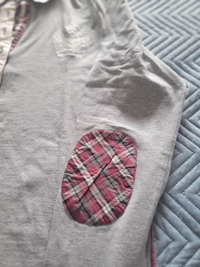 Camiseta/polo Tommy Hilfiger Gris Talla L mujer.