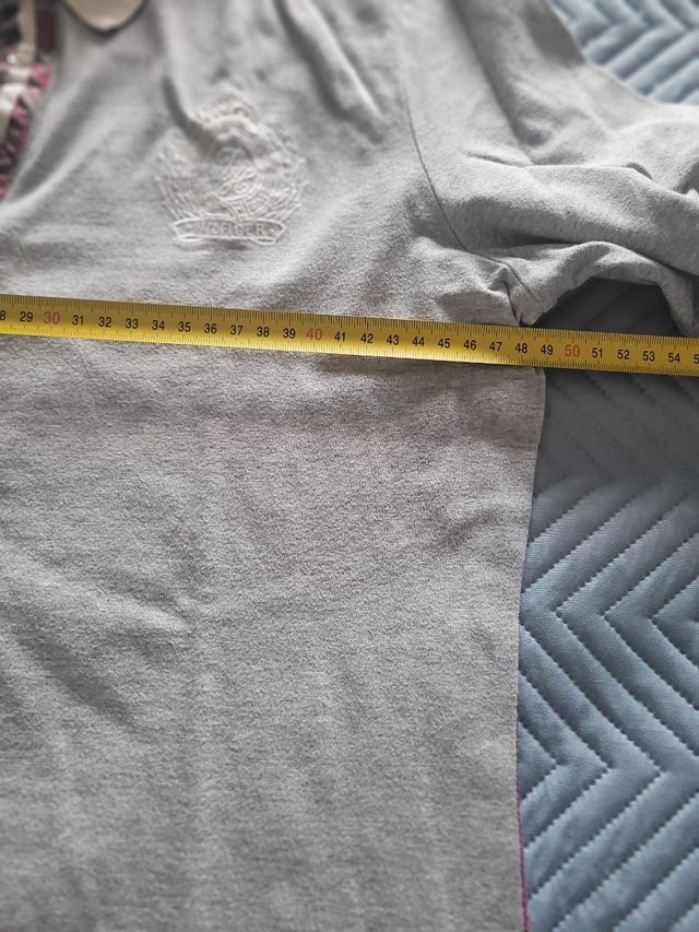 Camiseta/polo Tommy Hilfiger Gris Talla L mujer.