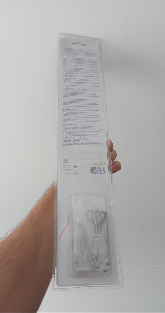 Luz Neón Tuning Coche 12V Azul