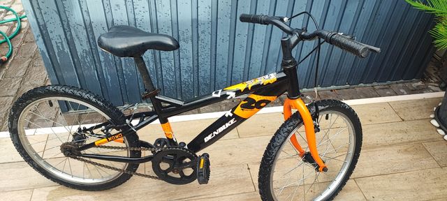 Bicicleta Denbike 20 Negra y Naranja