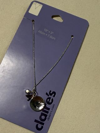 Collar Claire's con inicial A
