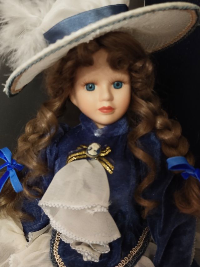 Muñeca porcelana 51 cm