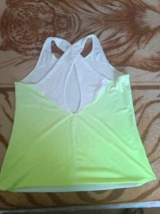 Camiseta deportiva Domyos amarilla Talla M