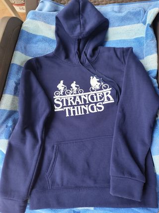 Sudadera Stranger Things azul