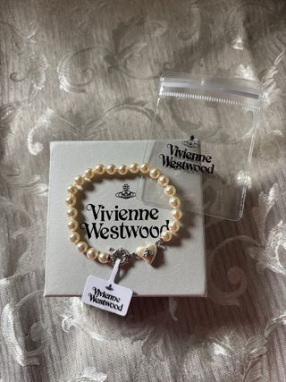 Pulsera Vivienne Westwood Perlas Corazón