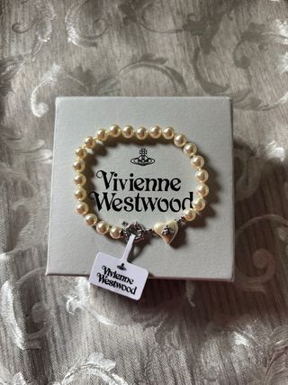 Pulsera Vivienne Westwood Perlas Corazón
