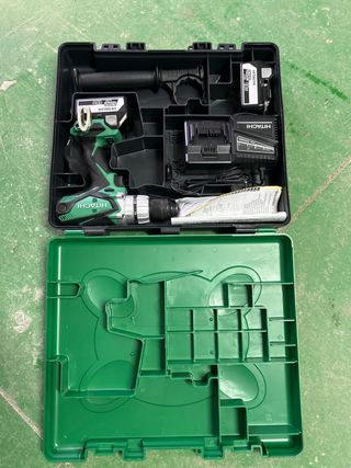 Taladro percutor Hitachi a batería