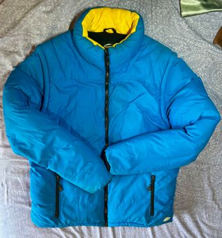 Chaqueta reversible Dickies azul y amarilla