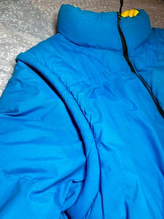 Chaqueta reversible Dickies azul y amarilla