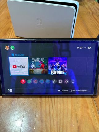 Nintendo Switch OLED Blanca