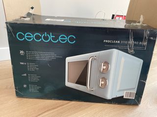 Microondas Cecotec Proclean 3110 Retro Azul
