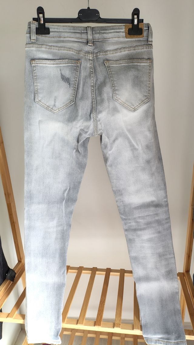 Pantaloni denim grigio Vertigo