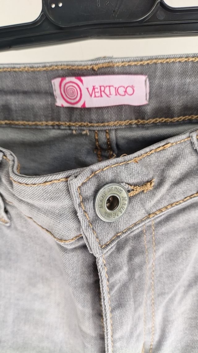 Pantaloni denim grigio Vertigo