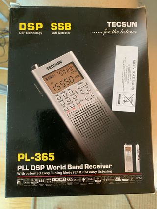Receptor multibanda Tecsun PL-365 AM/FM/SSB
