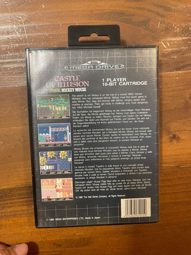 Castle of Illusion Sega Mega Drive