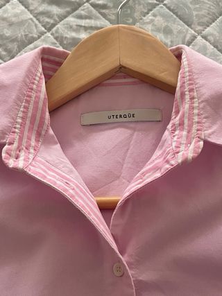 Camisa Uterqüe rosa