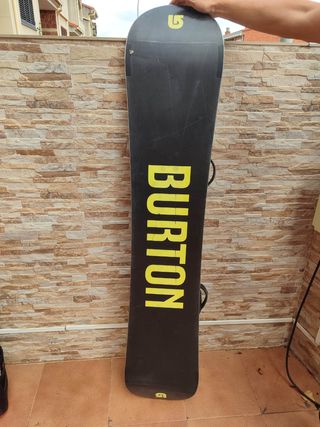 Tabla Snow Burton con Fijaciones