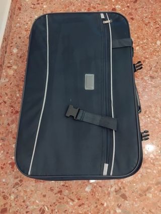Lote de 2 Maletas azul y gris