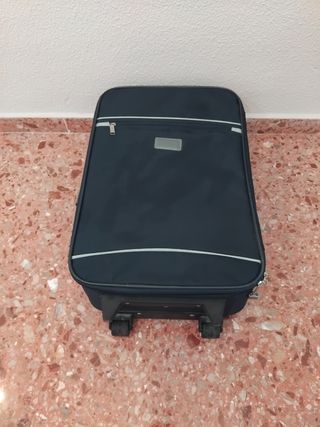 Lote de 2 Maletas azul y gris