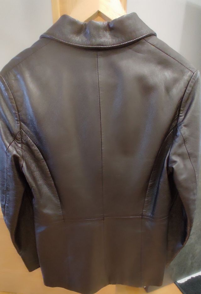 Chaqueta de cuero mujer Marrón formu@ jeans