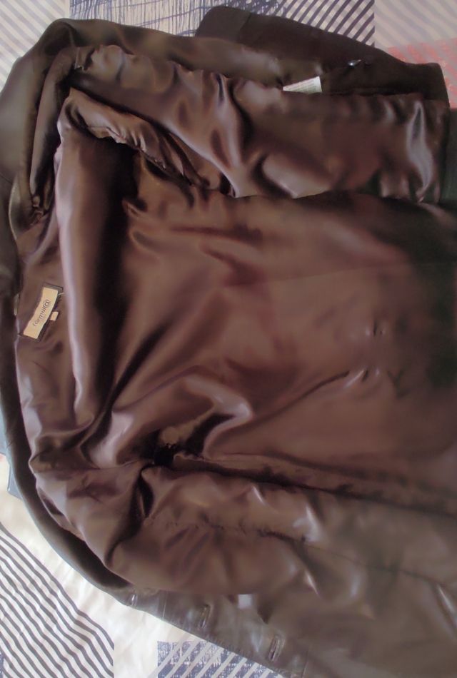 Chaqueta de cuero mujer Marrón formu@ jeans